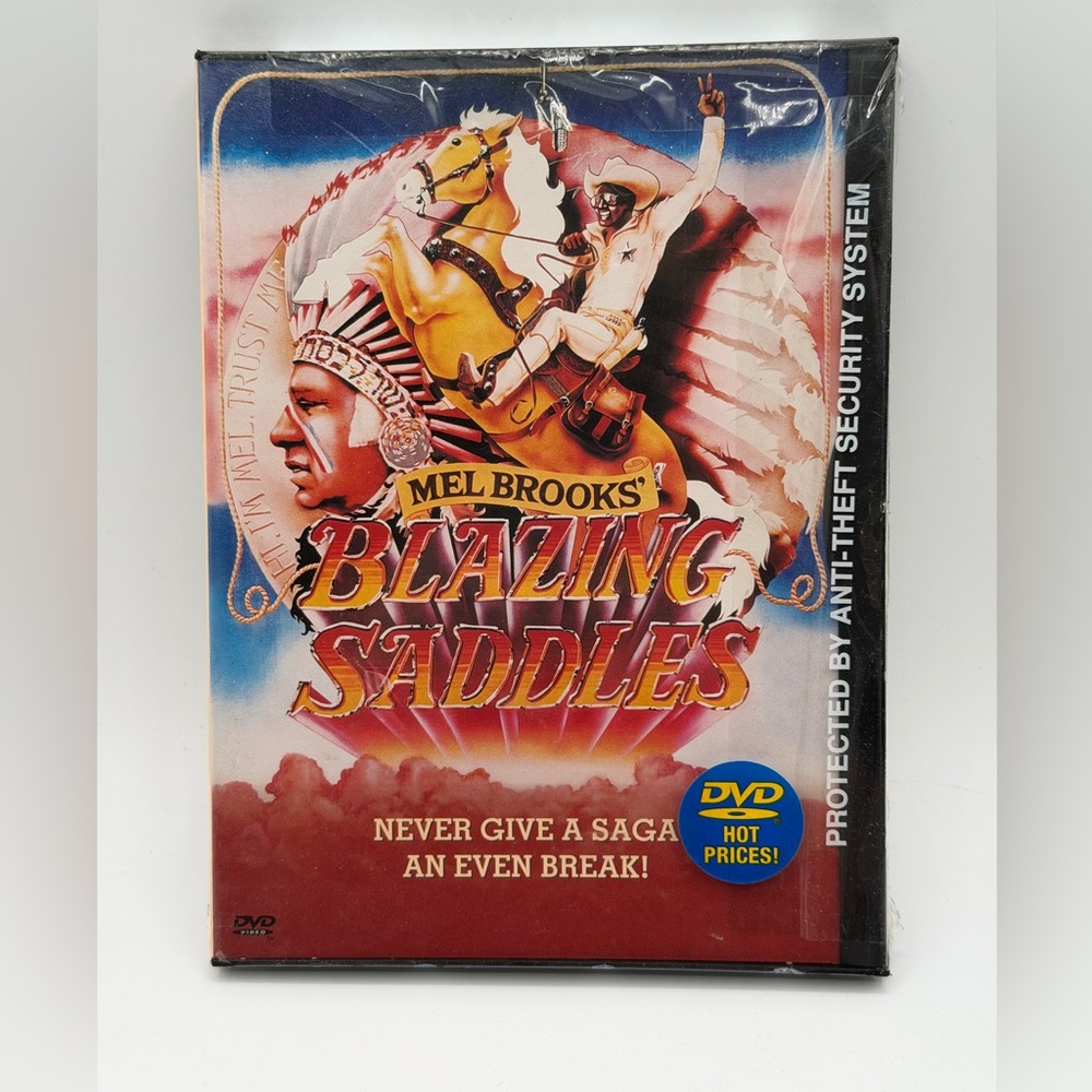 Blazing Saddles (DVD, 1974, 1997) Widescreen Edition - Gene Wilder & Cleavon